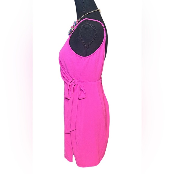 Show me your MUMU faux wrap dress size M - Picture 3 of 5